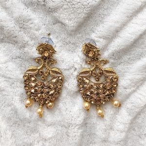 Indian Peacock  Earrings